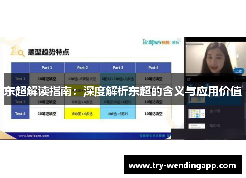 东超解读指南:深度解析东超的含义与应用价值 东超解读指南:深度解析东超的含义与应用价值