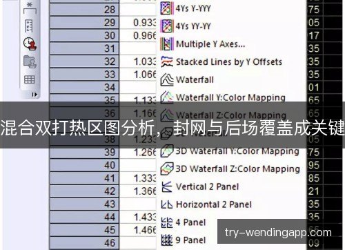 混合双打热区图分析，封网与后场覆盖成关键